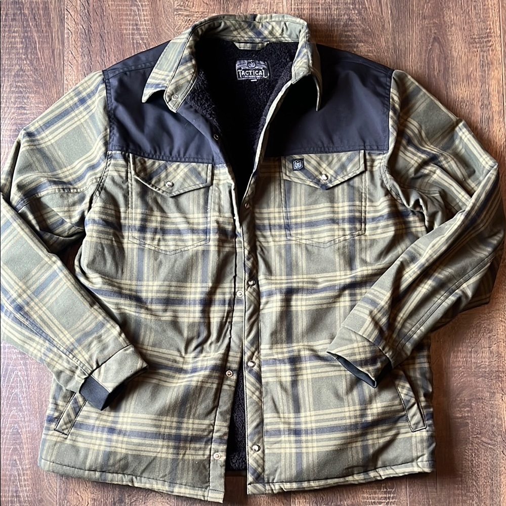 Tactical Distributors Men's Plaid Jacket - Size L